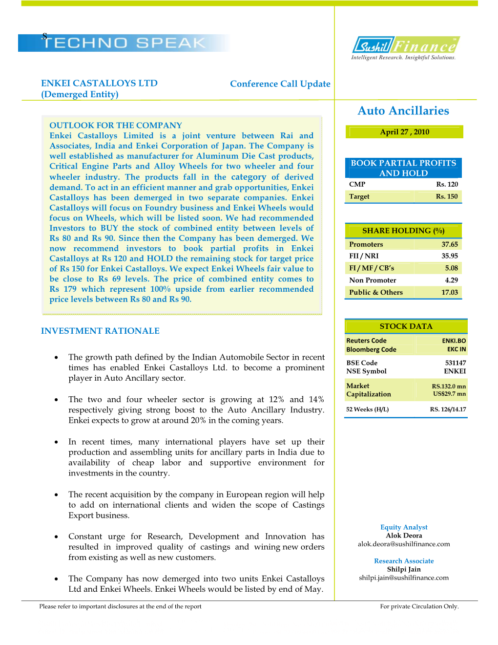 Auto Ancillaries