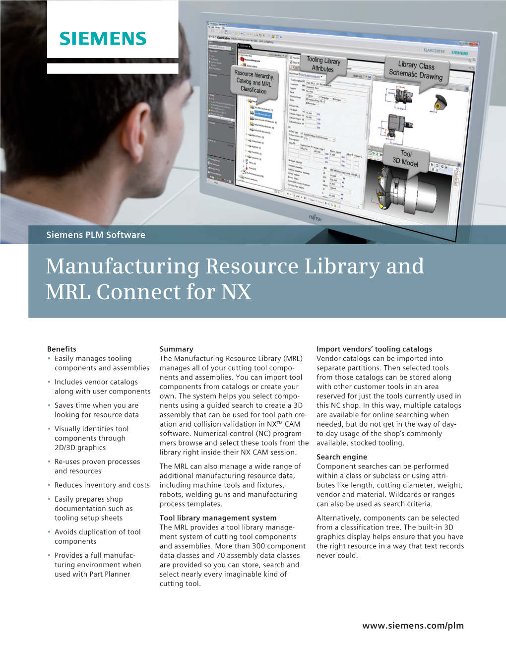 Manufacturing Resource Library and MRL Connect for NX