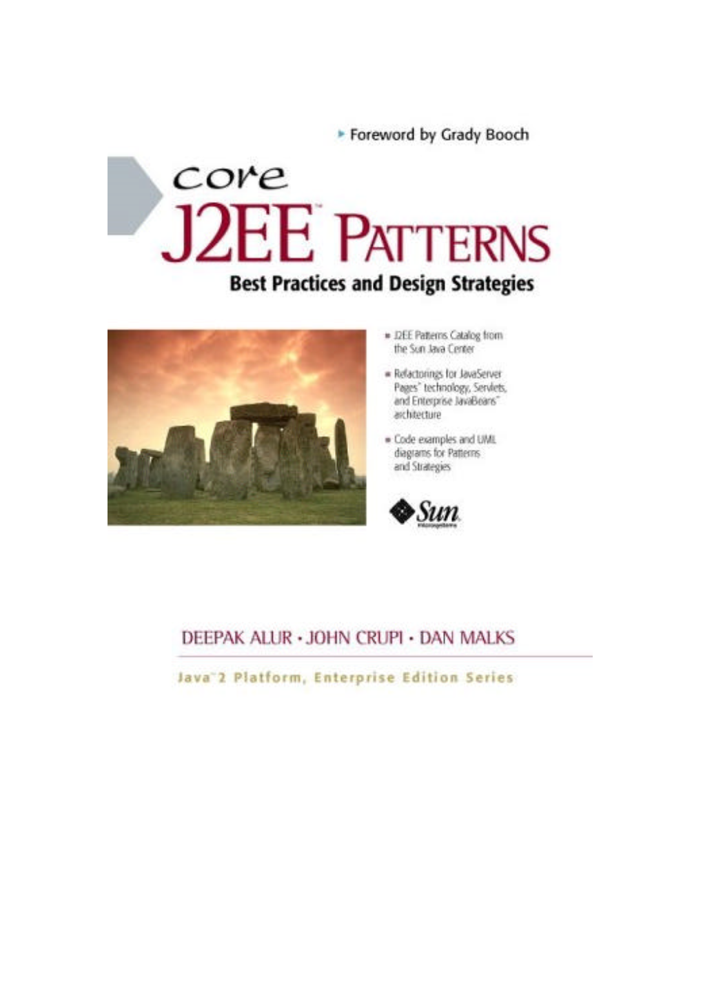 J2EE Patterns and J2EE Platform Summary