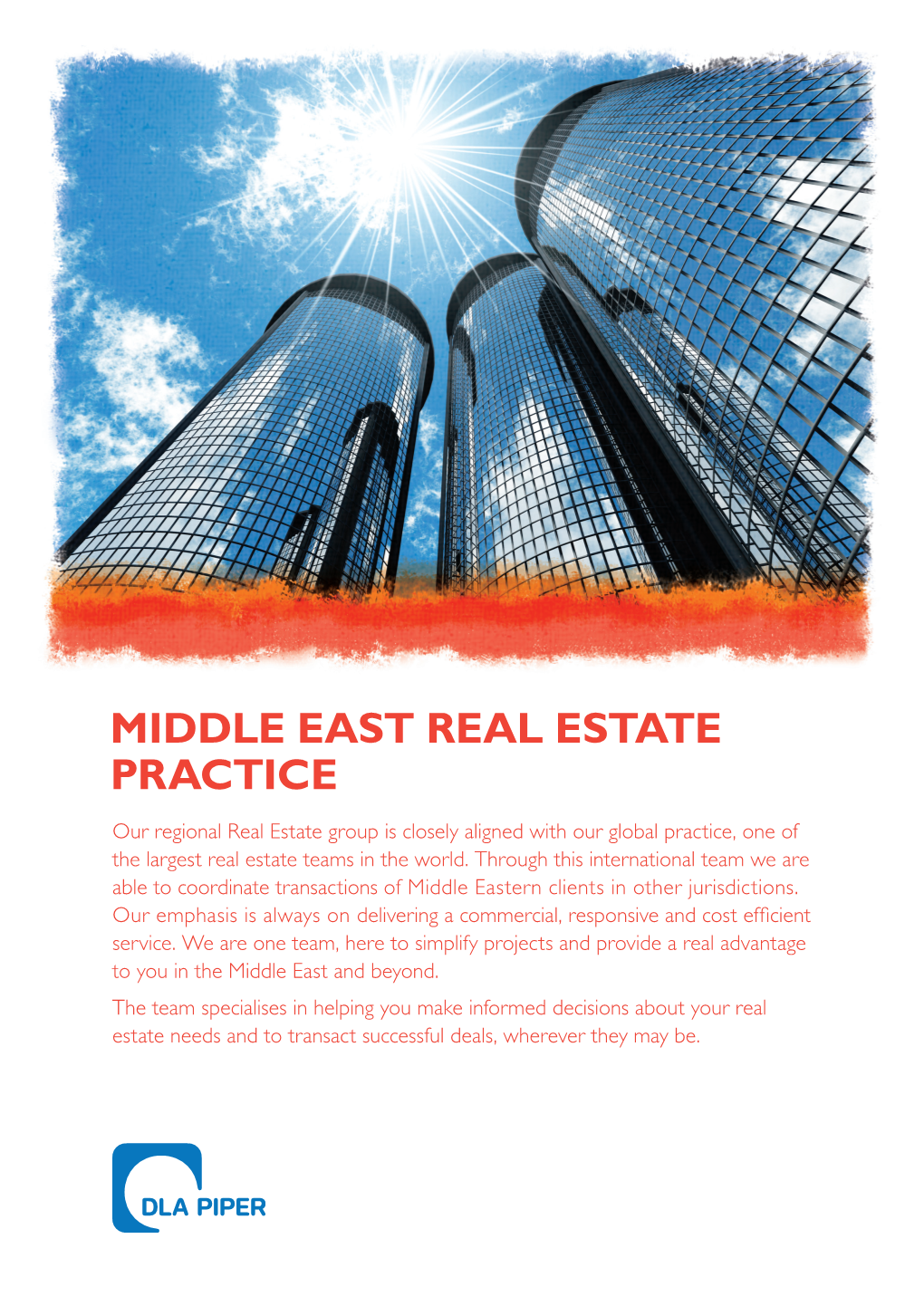 Read About Our Middle East Real Estate Practice