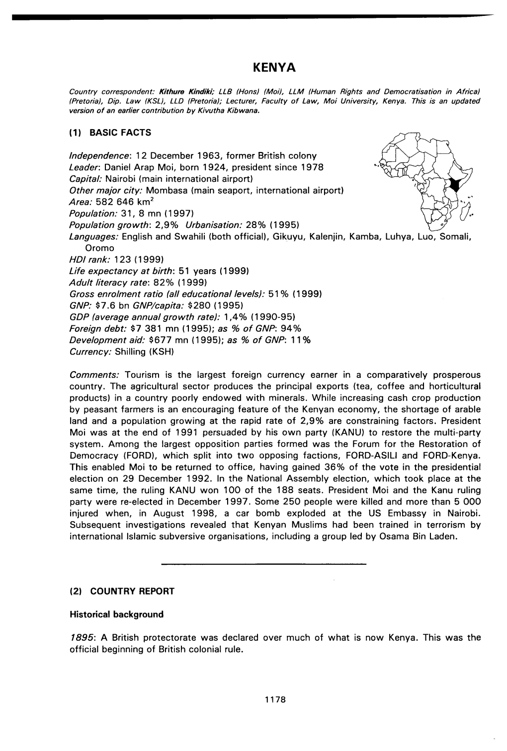 Gikuyu, Kalenjin, Kamba, Luhya, Luo, Somali, Oromo HDI Rank