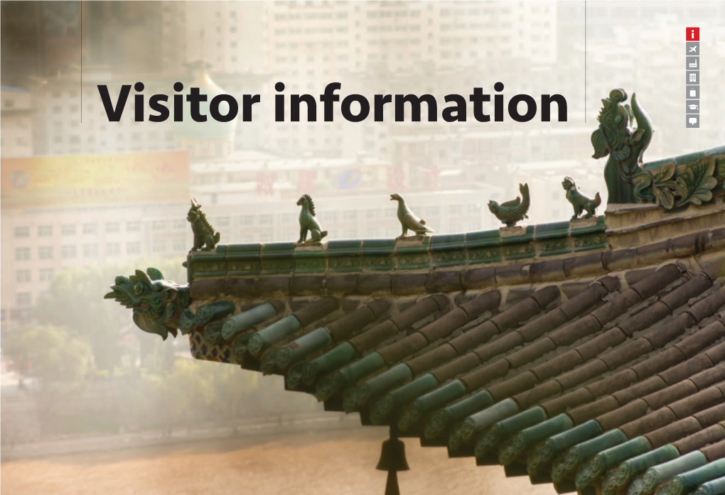 Visitor Information VISITOR INFORMATION