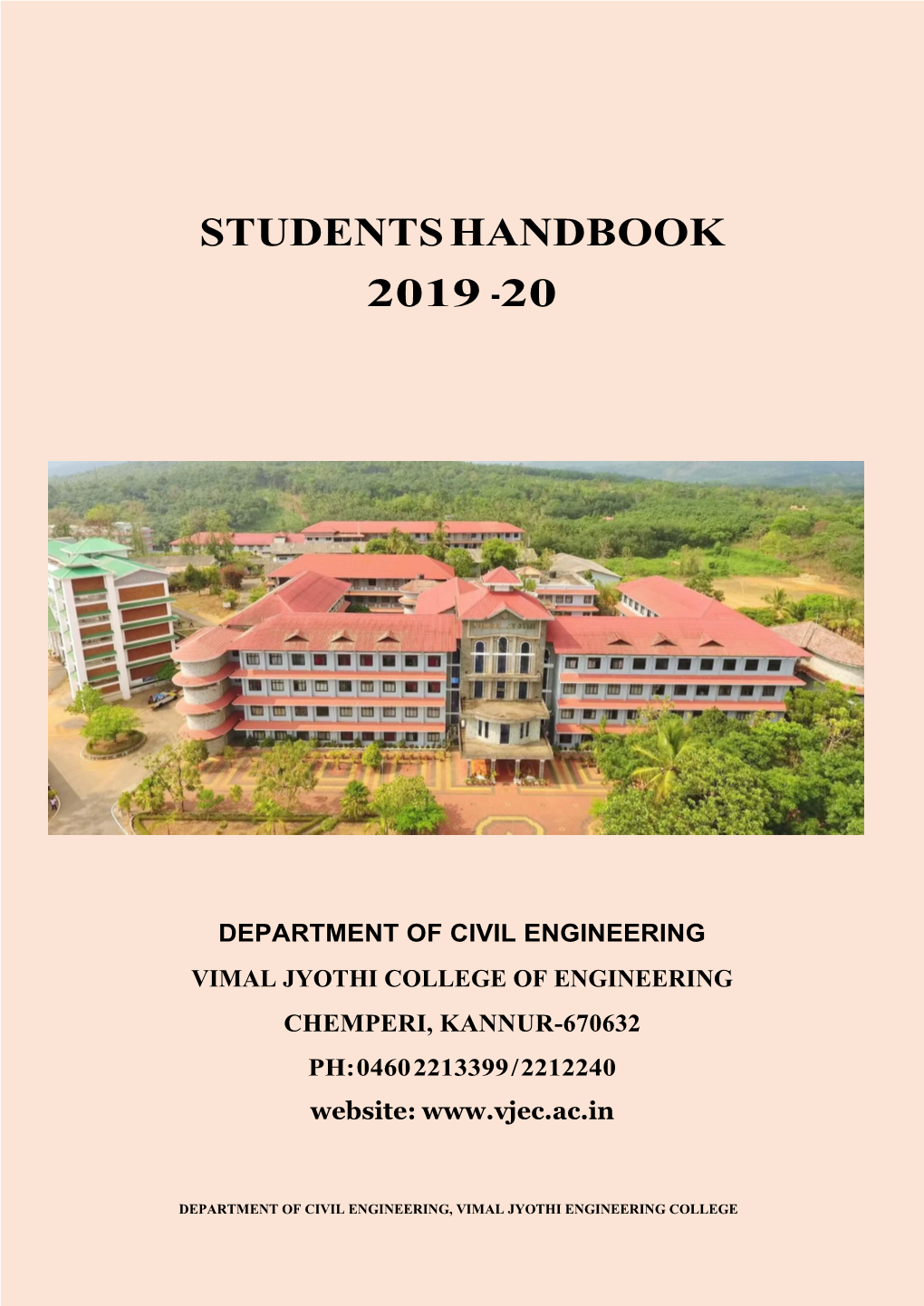 Students Handbook 2019 -20