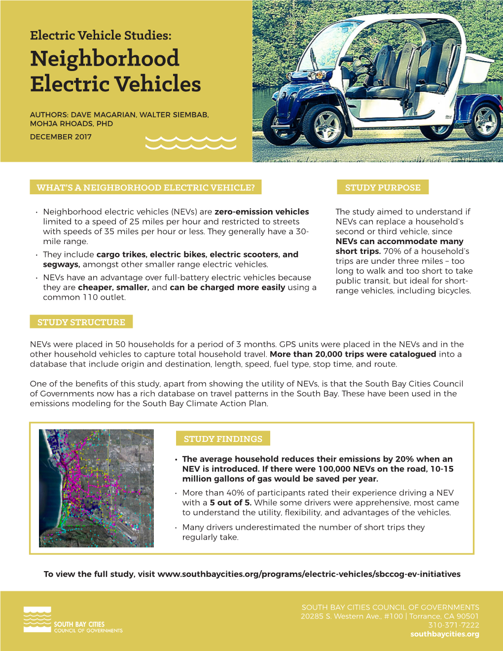 Neighborhood Electric Vehicles