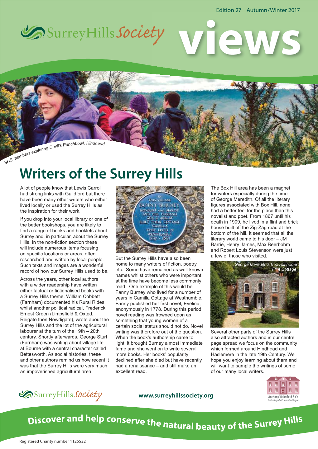 Writers of the Surrey Hills