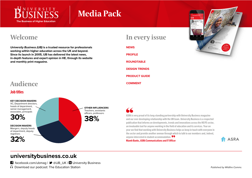 Media Pack the Business of Higher Education