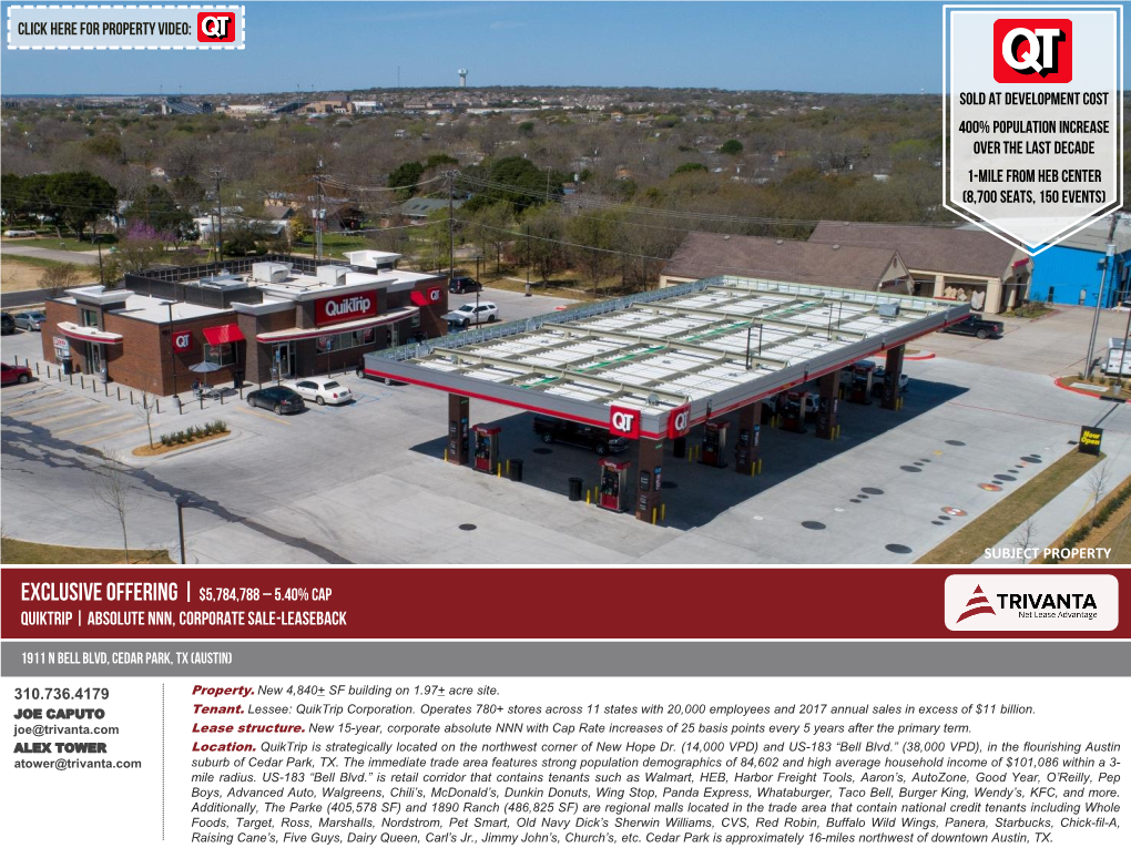 Quiktrip | Absolute NNN, Corporate Sale-Leaseback