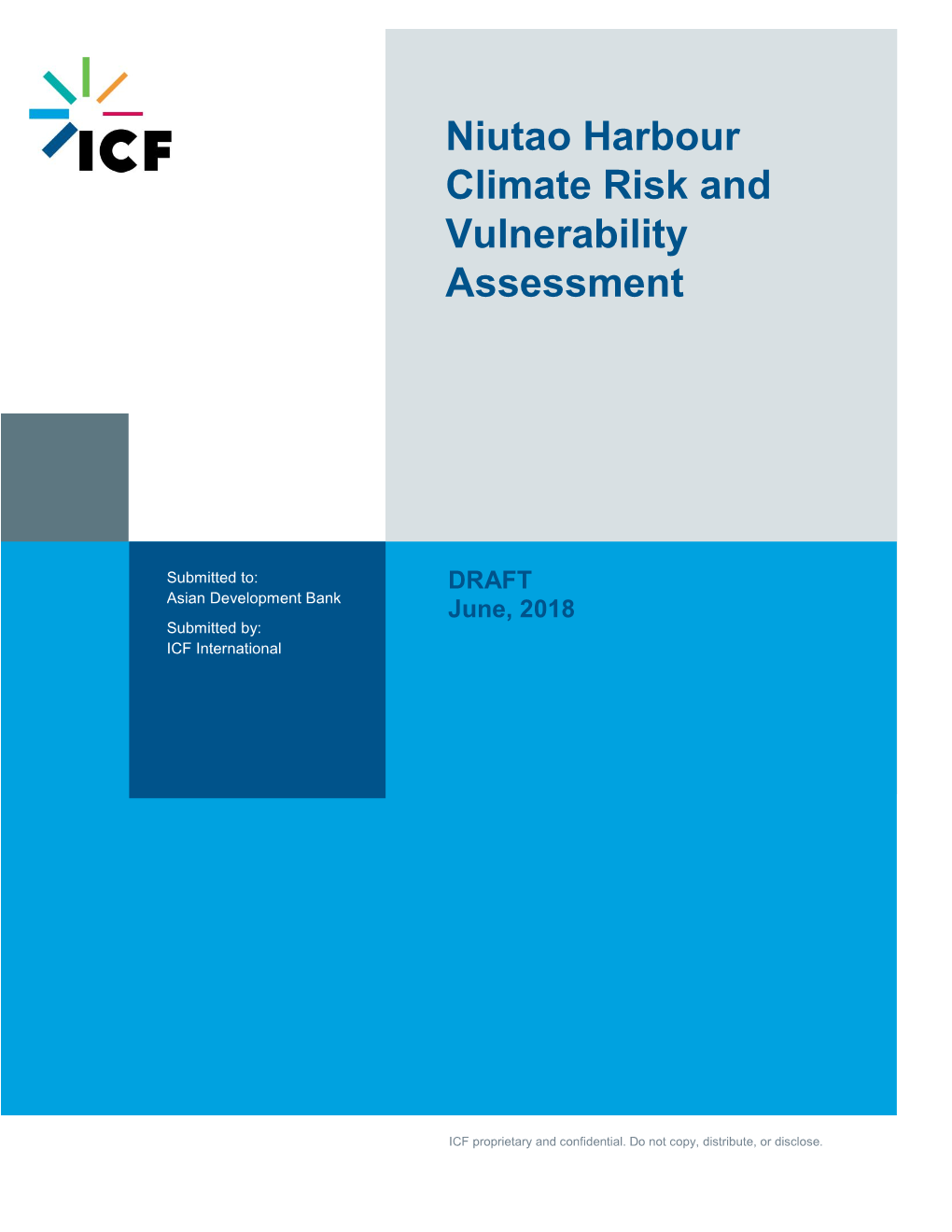 Niutao Harbour Climate Risk and Vulnerability Assessment