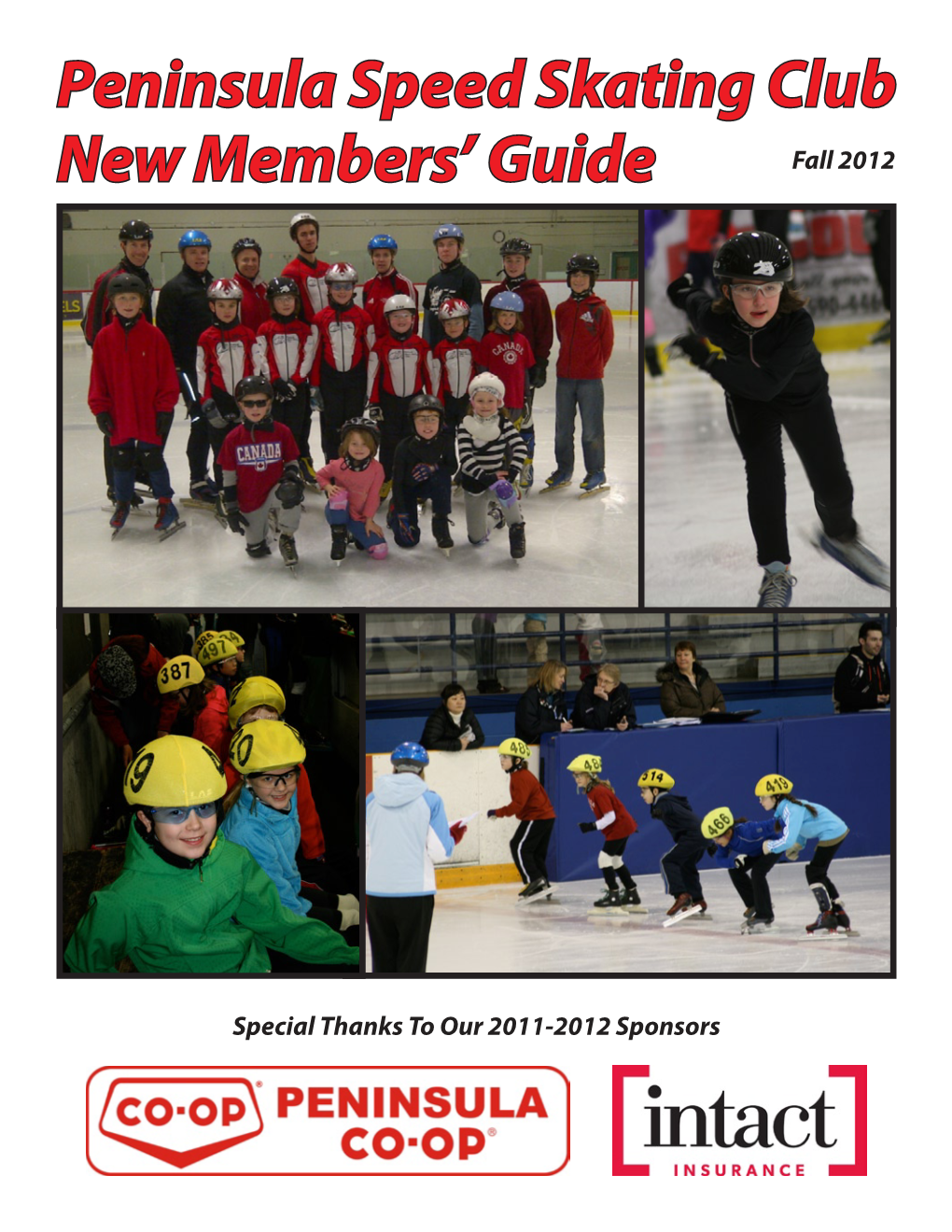 Peninsula Speed Skating Club New Members' Guide