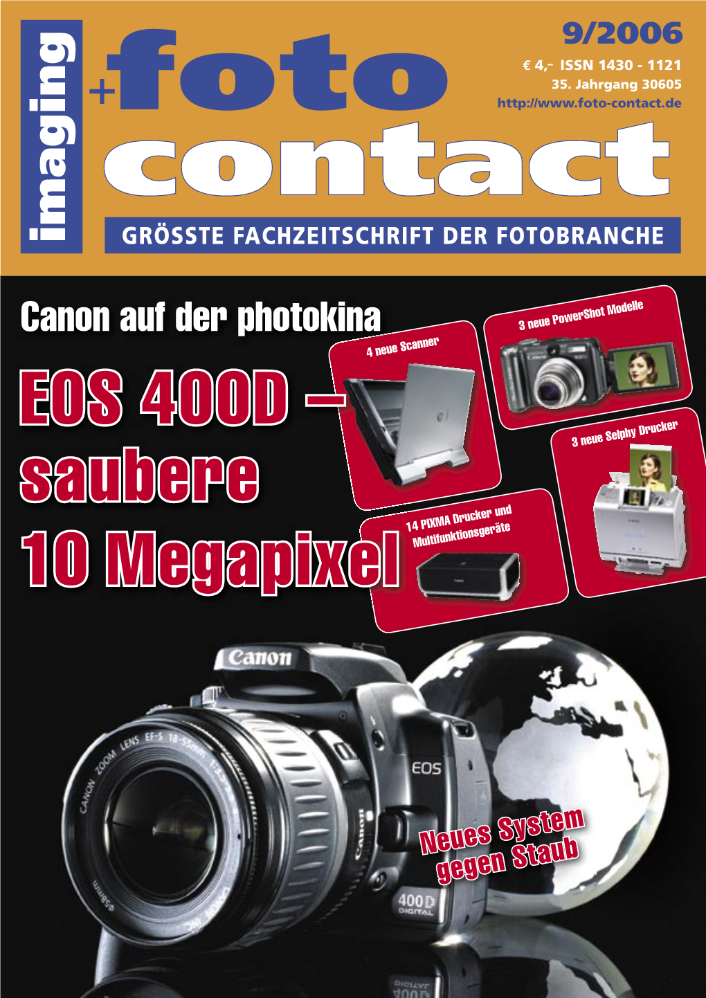 EOS 400D – Saubere 10 Megapixel