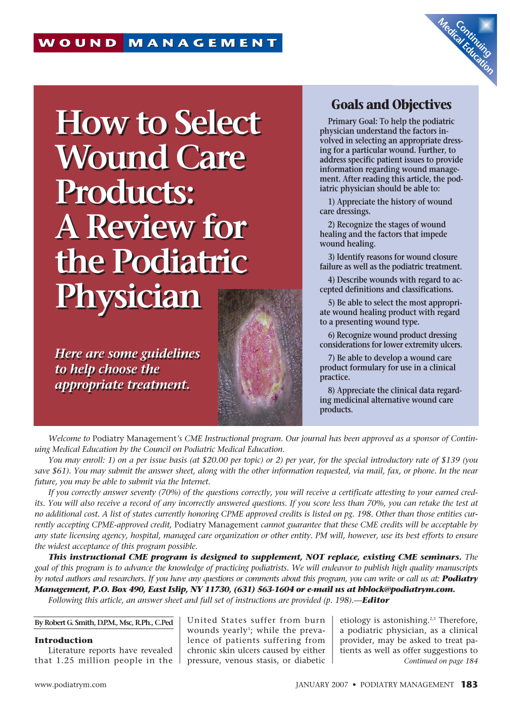 How to Select Wound Care Products