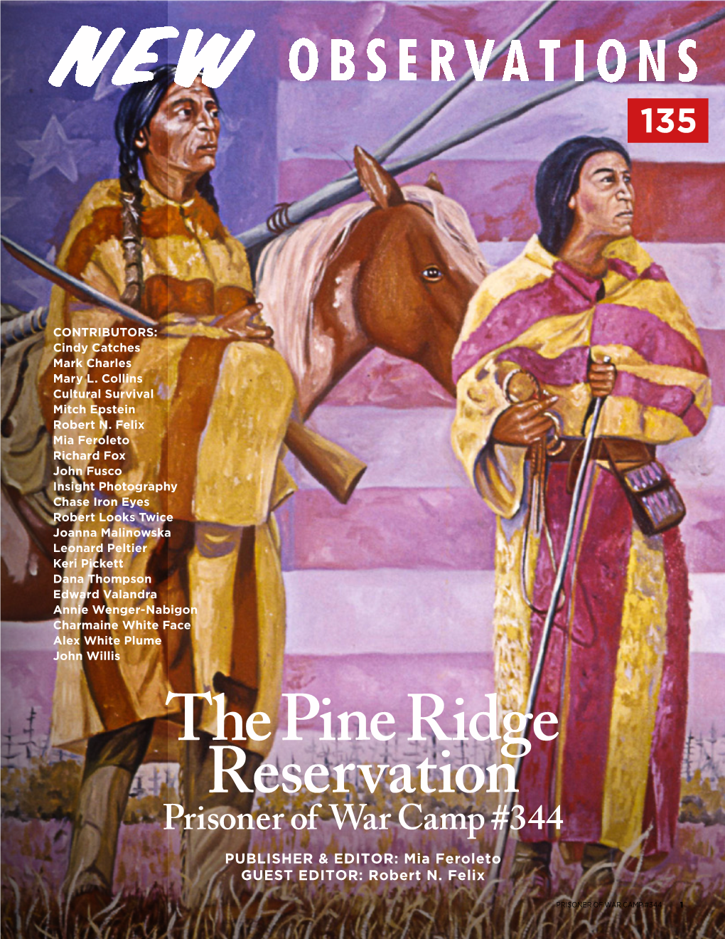 THE PINE RIDGE RESERVATION: PRISONER of WAR CAMP #344 3 Mia Feroleto