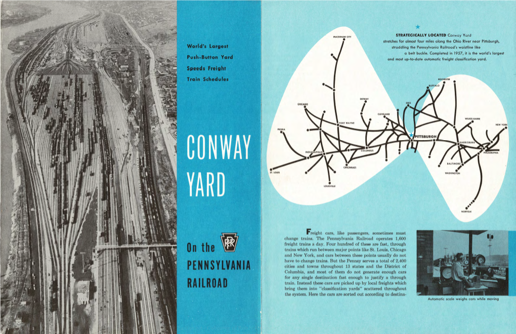Conway Yard on the Pennsylvania Railroad