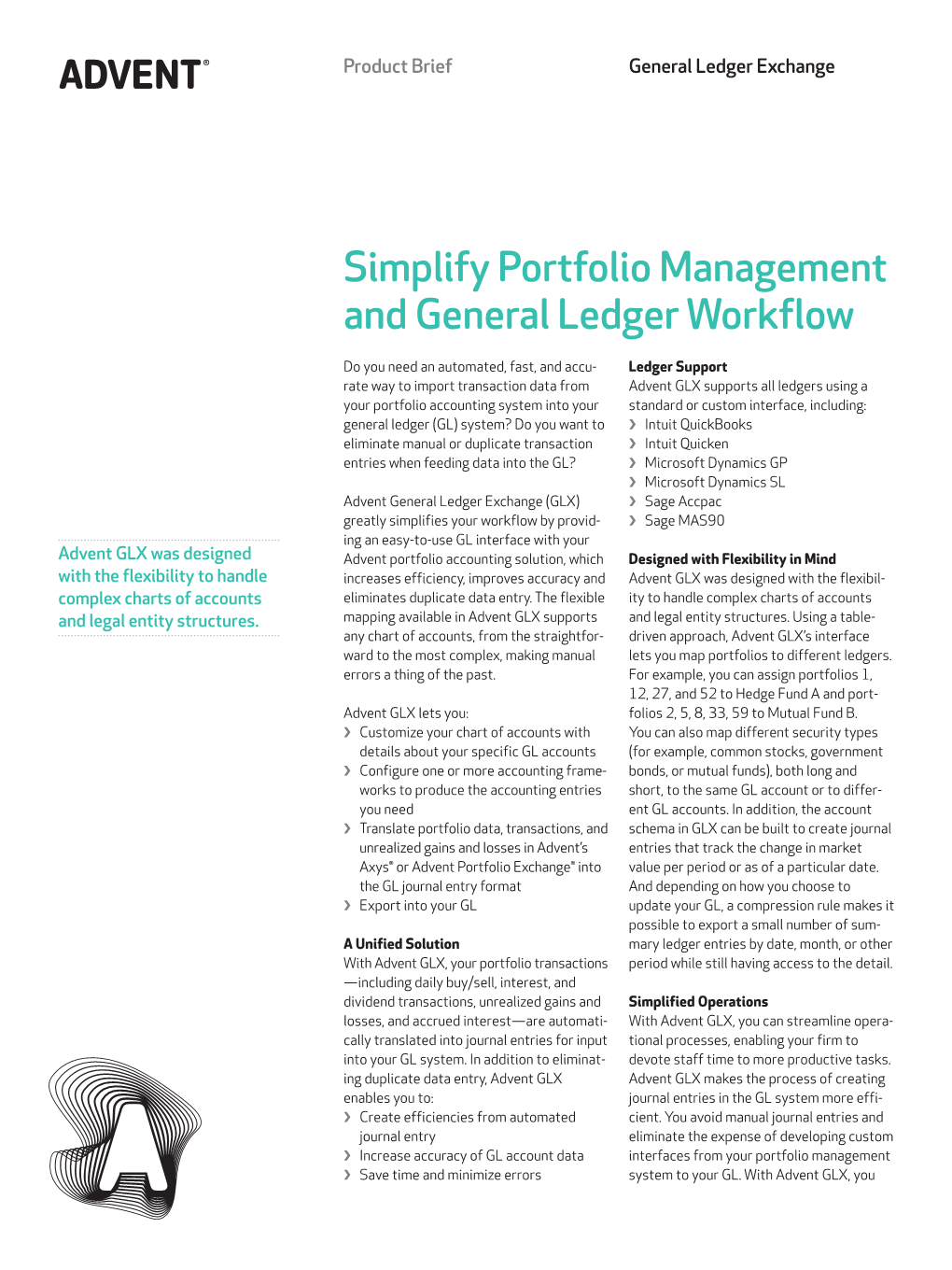 Simplify Portfolio Management and General Ledger Workflow
