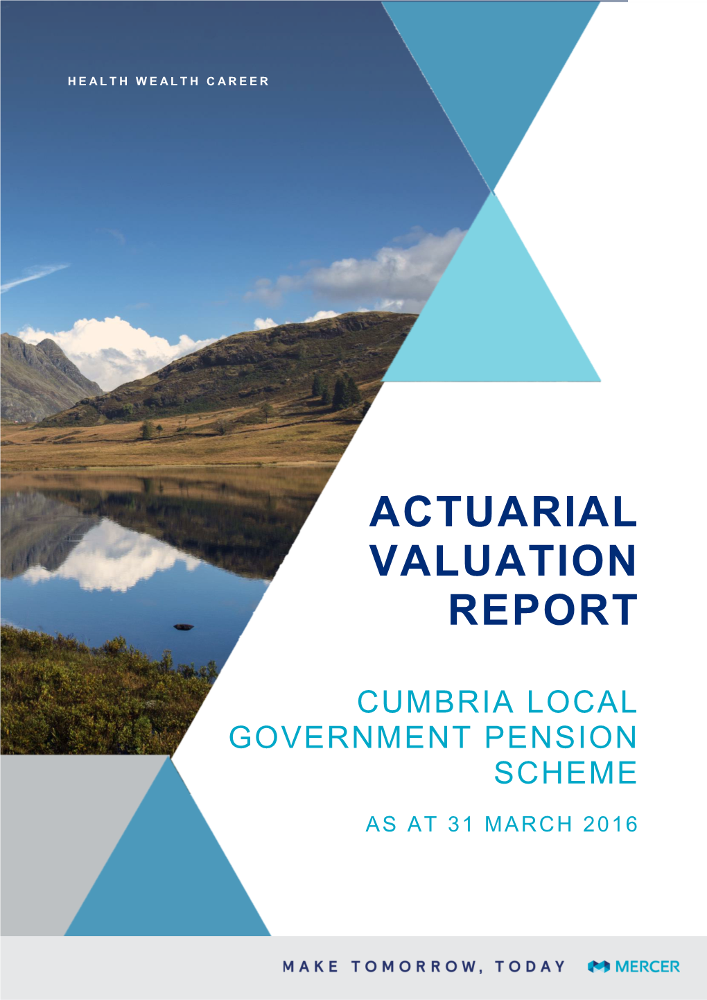 Actuarial Valuation Report