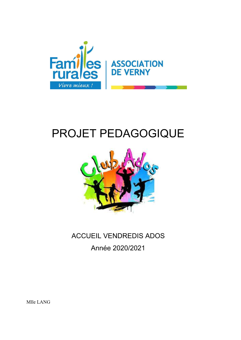 Projet Pedagogique