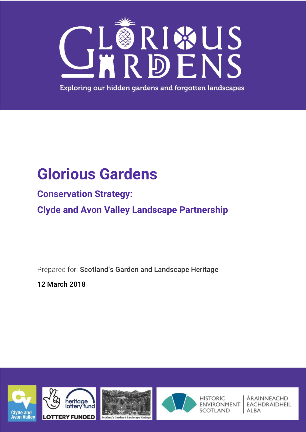 Glorious Gardens Conservation Strategy