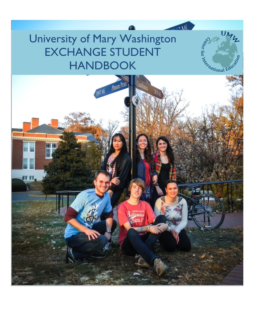 University of Mary Washington EXCHANGE STUDENT HANDBOOK