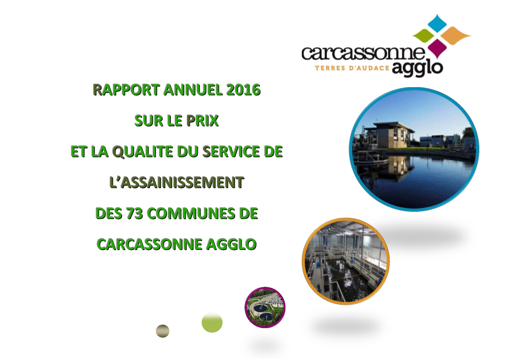 Le Rapport Annuel De L'assainissement