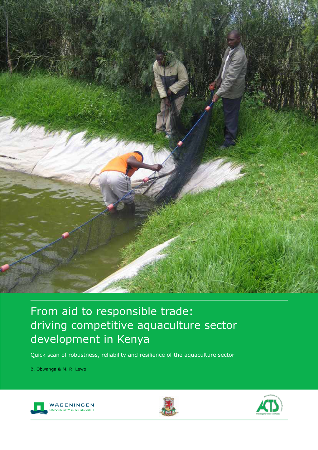 From Aid to Responsible Trade: Driving Competitive Aquaculture Sector Development in Kenya