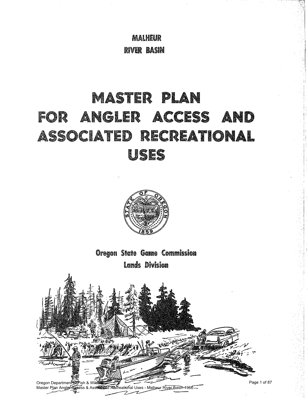 Malheur River Basin Recreational Uses1966.Pdf