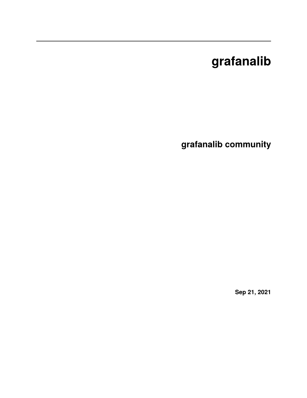 Grafanalib's Documentation!