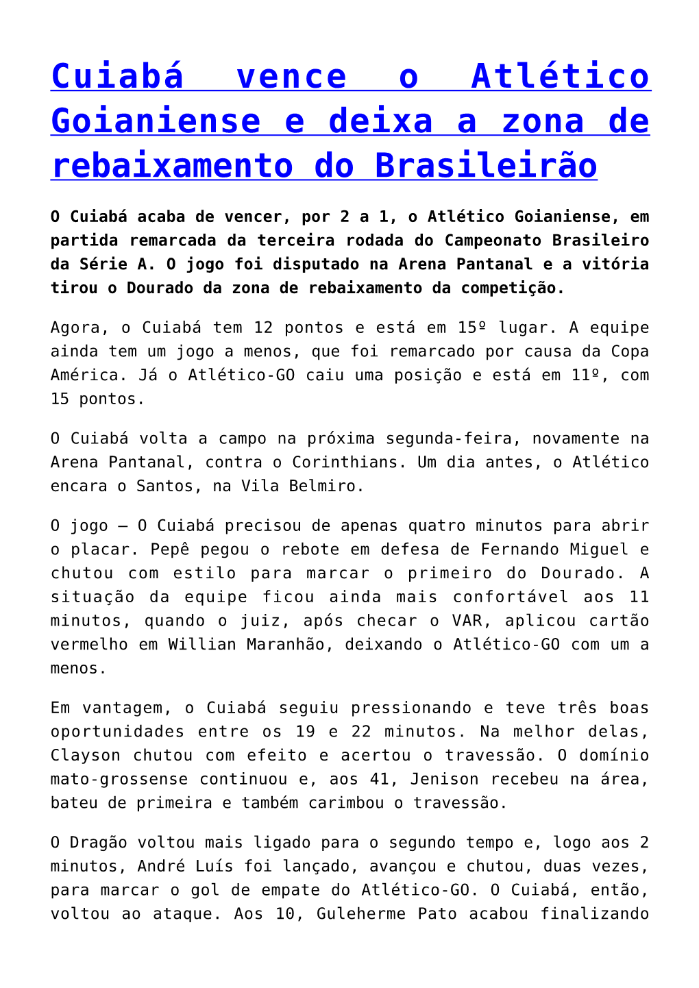 São Paulo É Derrotado Pelo Atlético No Mineirão E Segue Sem Vencer No Brasileiro