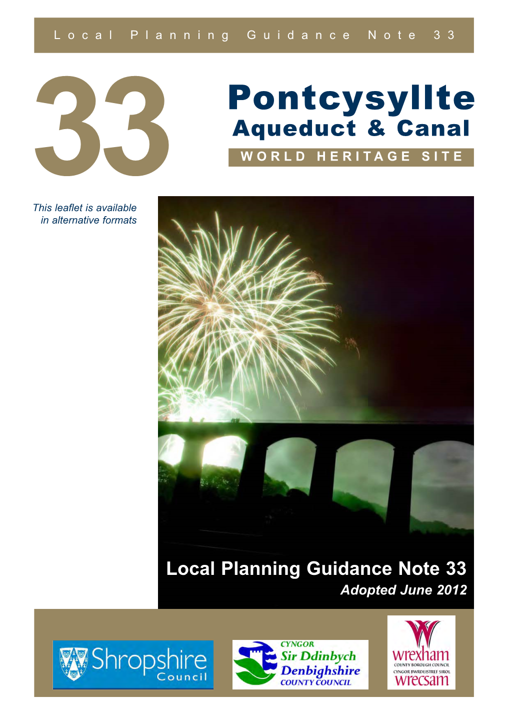 Local Planning Guidance Note 33