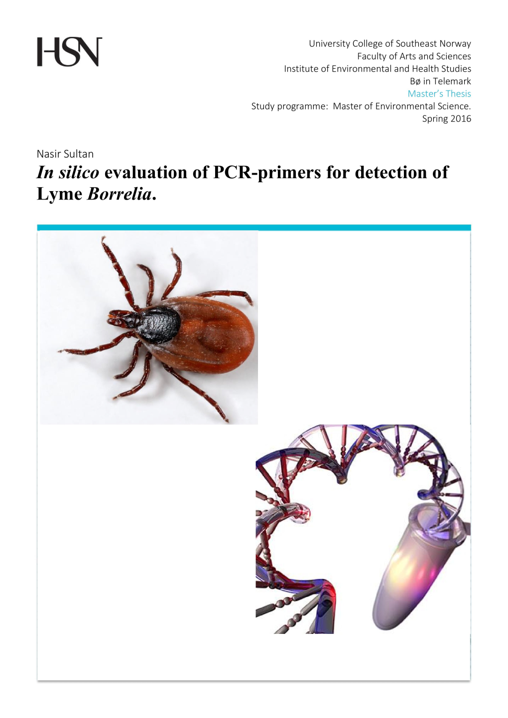 In Silico Evaluation of PCR- Pr Imers for Detection of Lyme Borrelia