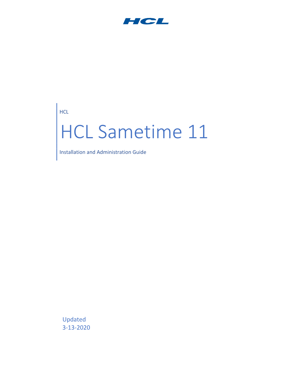 HCL Sametime 11