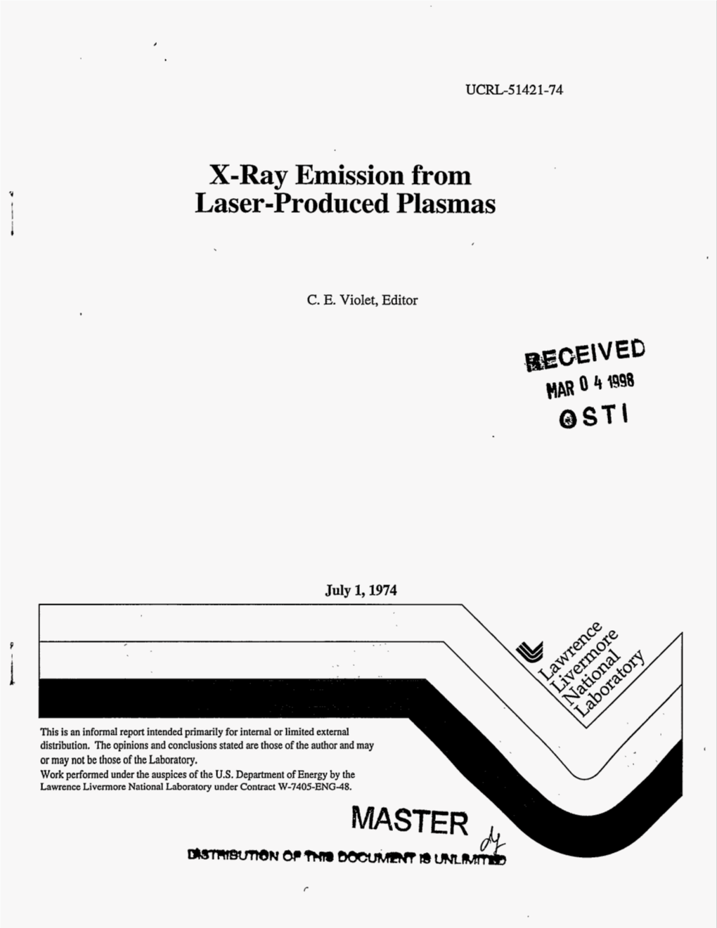 Laser-Produced Plasmas