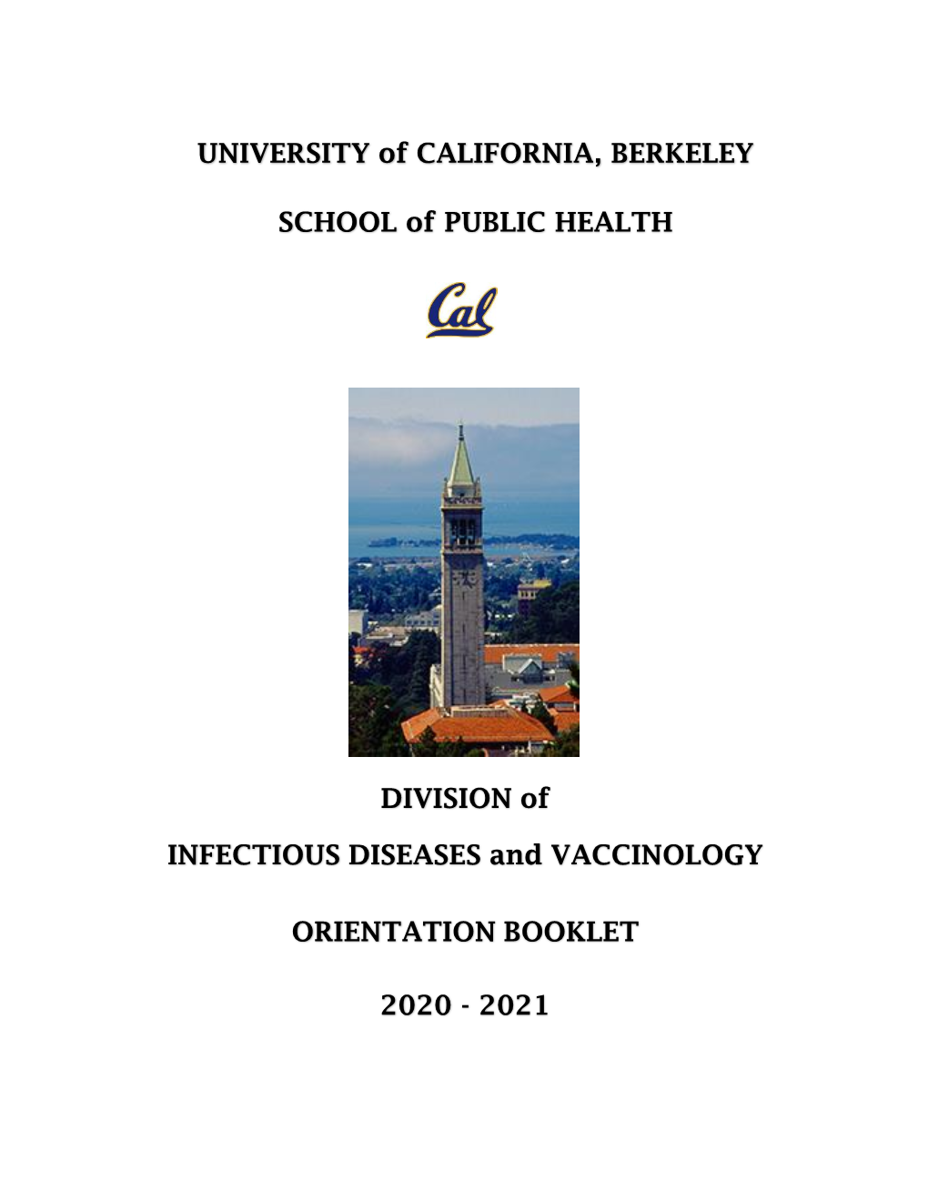 Download the Infectious Diseases MPH and Phd Handbook