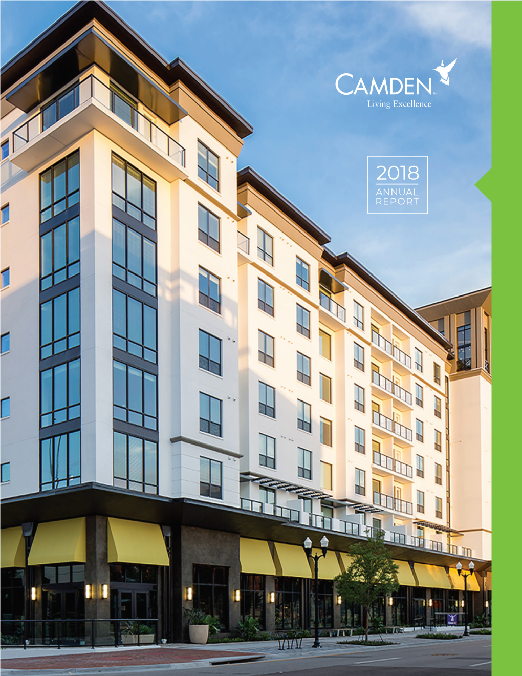 Camden Property Trust 2018 Annual Report