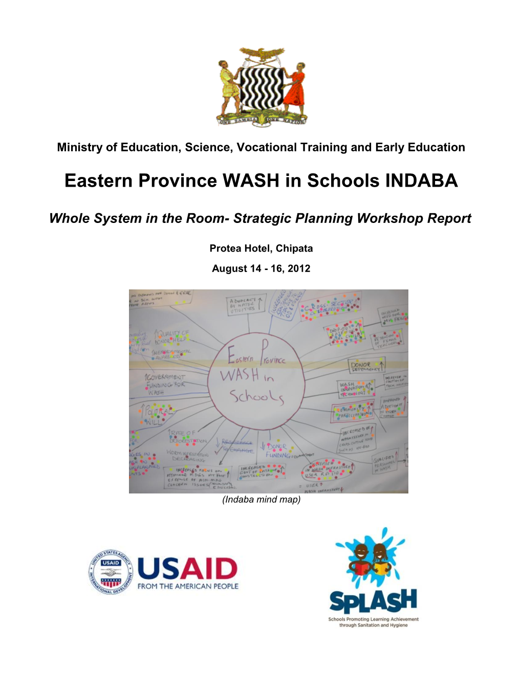 Zambia Eastern Province WASH in Schools INDABA