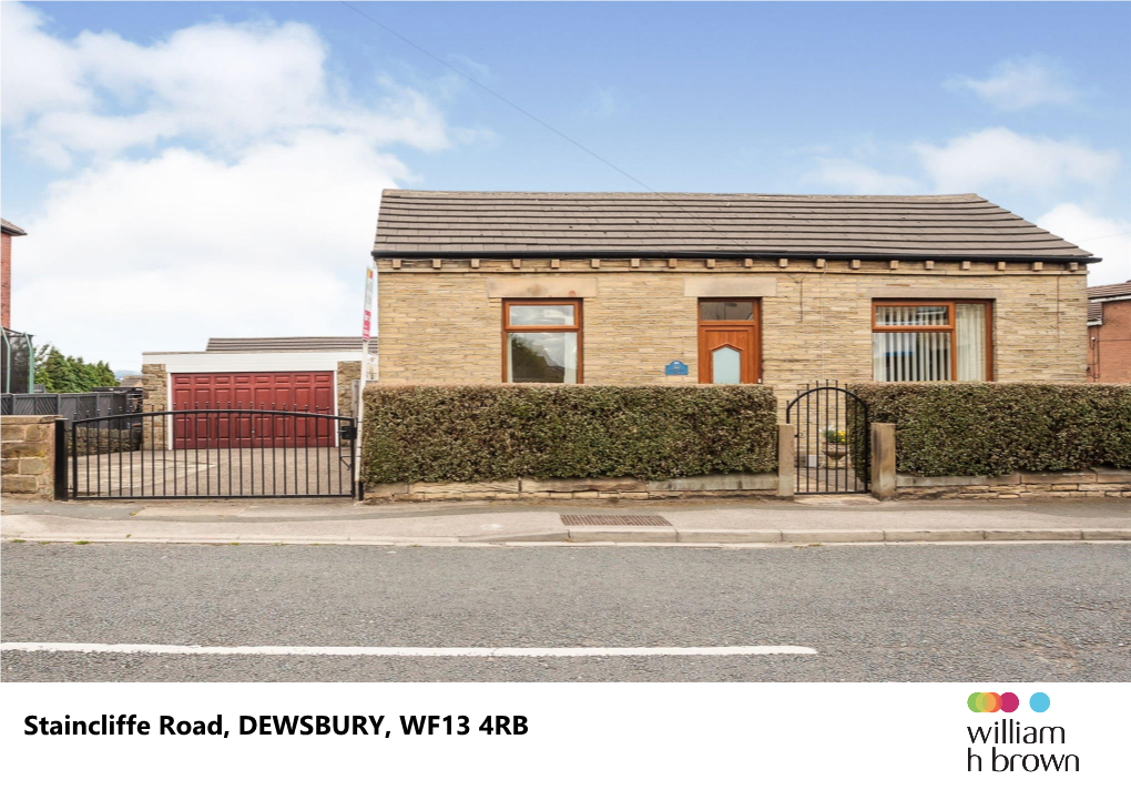 Staincliffe Road, DEWSBURY, WF13 4RB