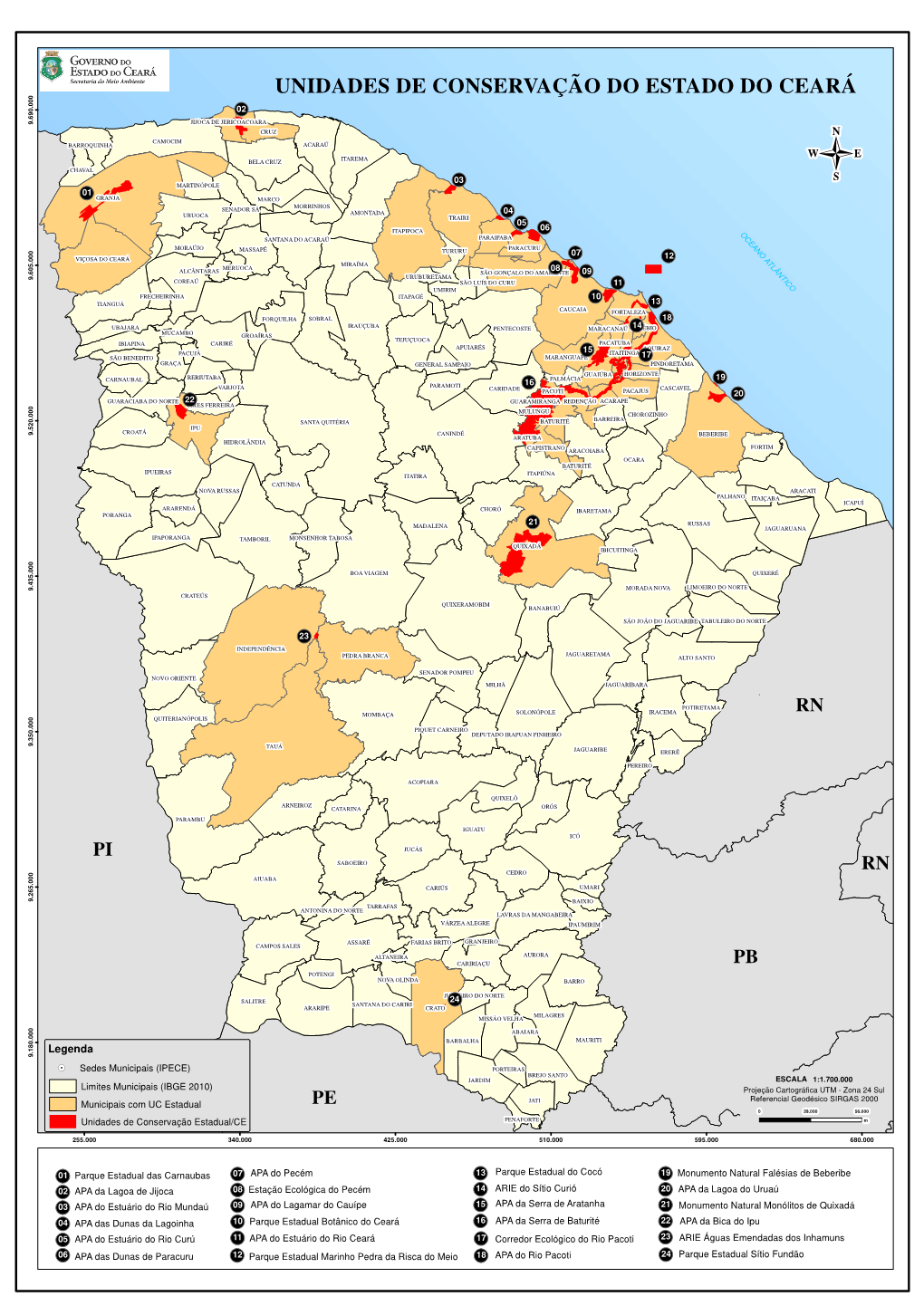 Unidades De Conservação Do Estado Do Ceará 02