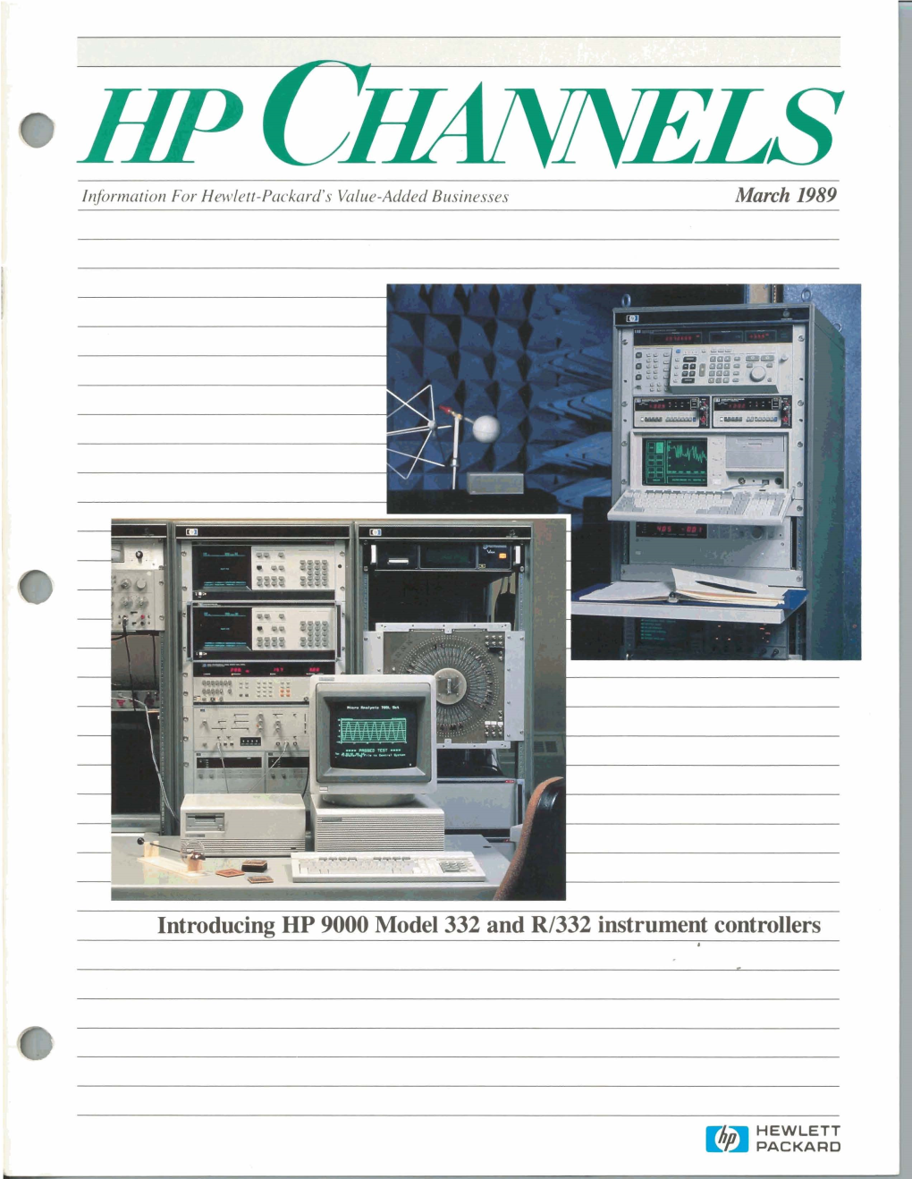 Introducing HP 9000 Model 332 and R/332 Instrument Controllers