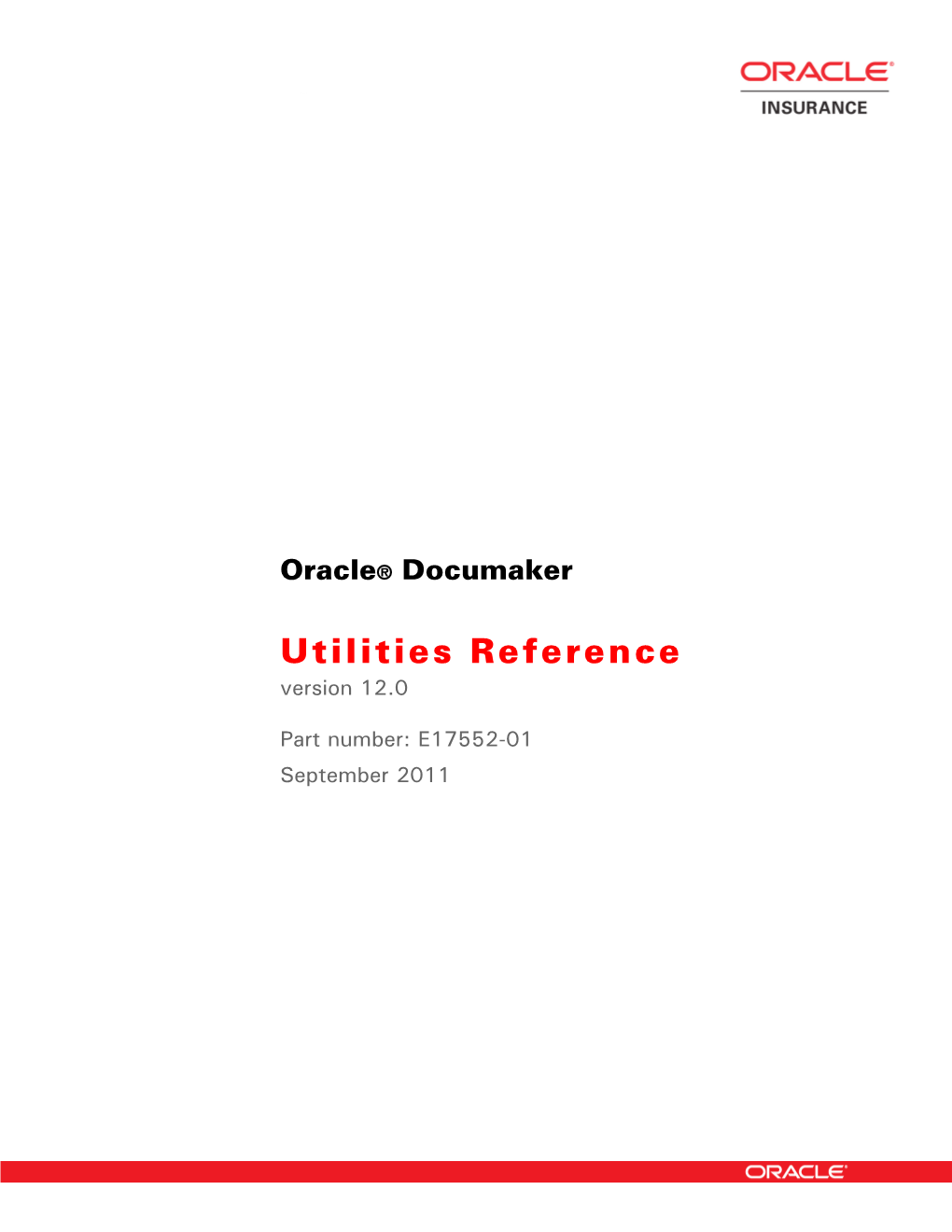 Utilities Reference Version 12.0