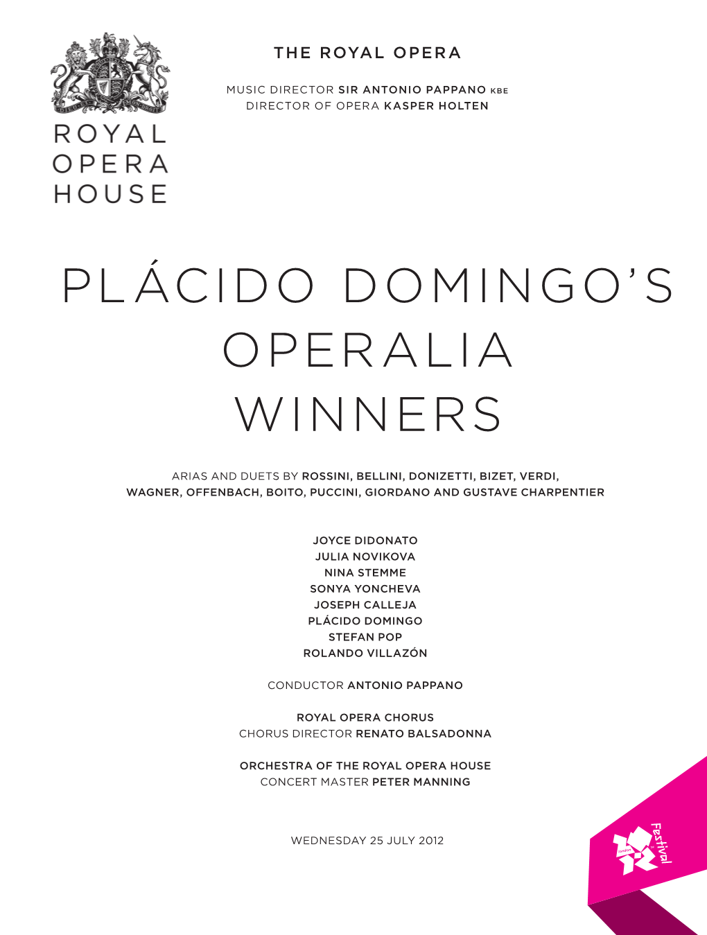 Plácido Domingo's Operalia Winners