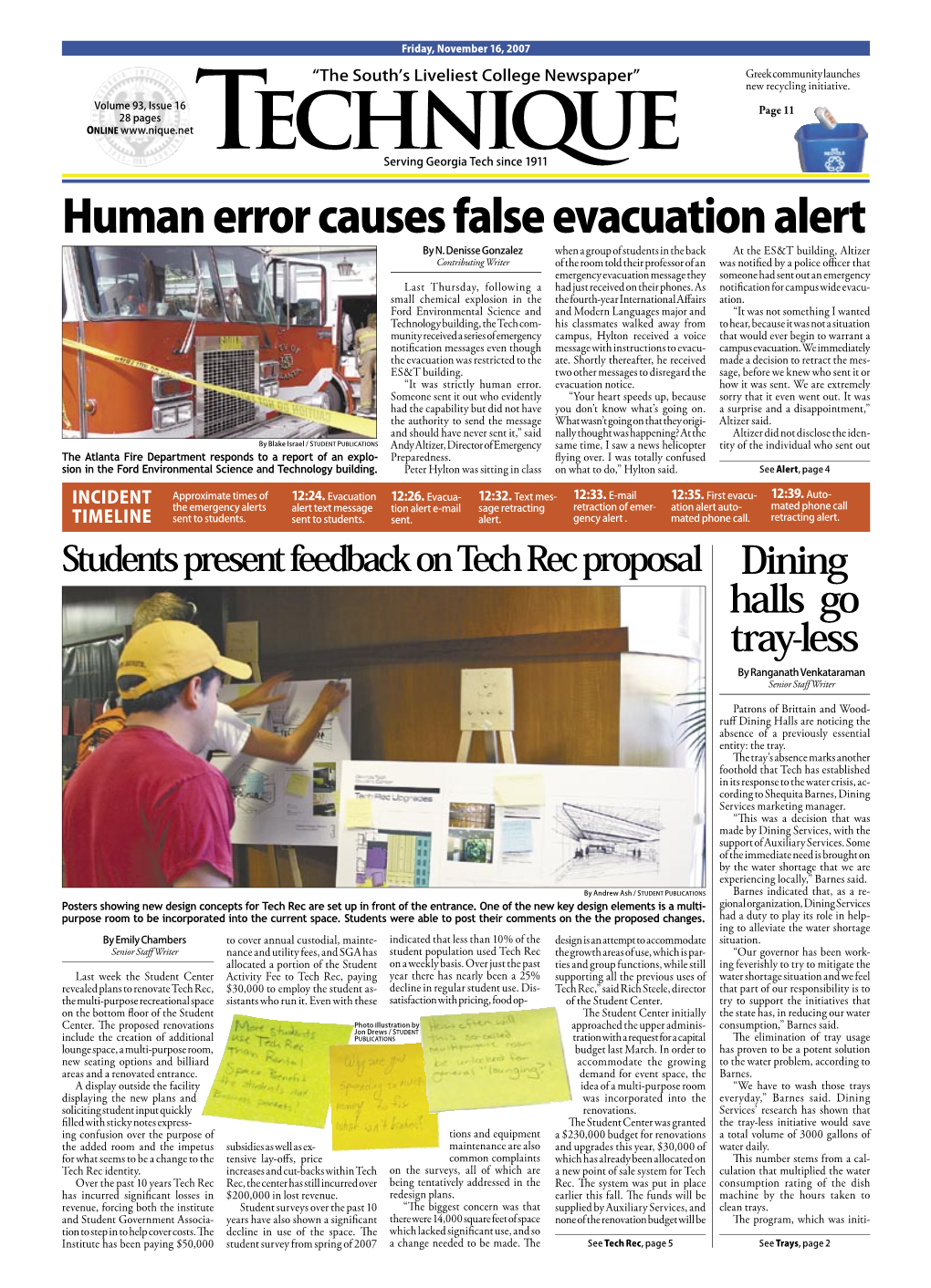 Human Error Causes False Evacuation Alert by N