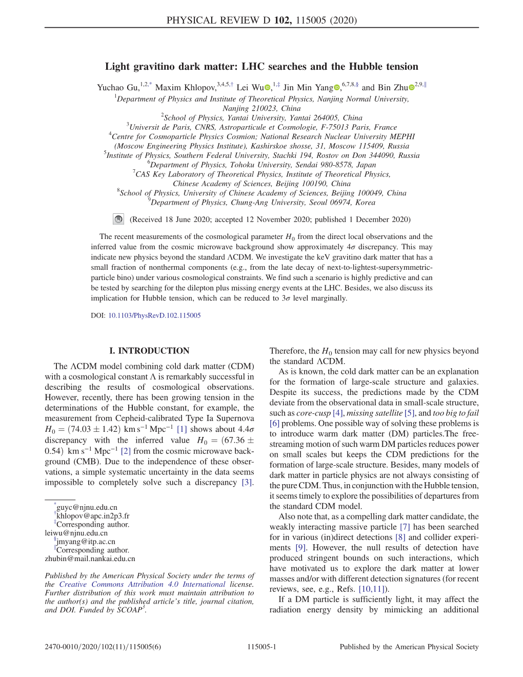 Light Gravitino Dark Matter: LHC Searches and the Hubble Tension