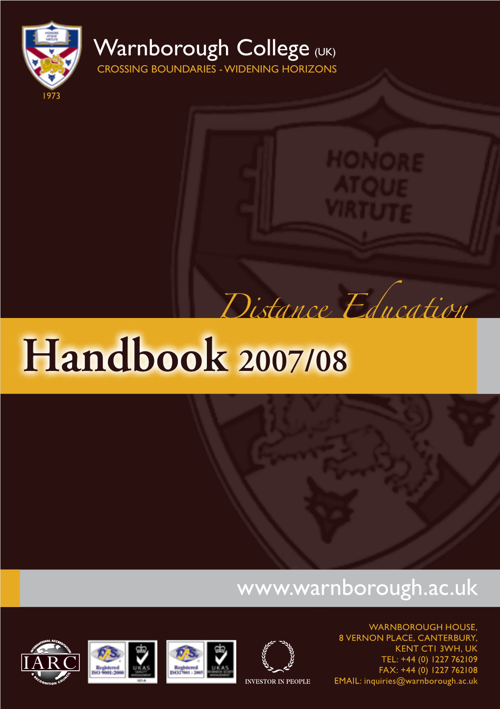 Handbook 2007.08 UK F