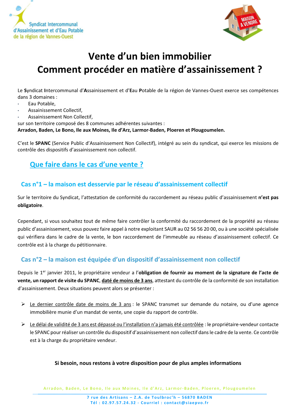 Comment Procéder En Matière D'assainissement