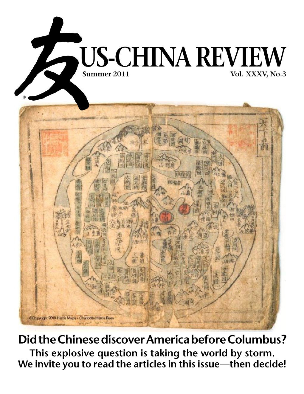 US-CHINA REVIEW Summer 2011 Vol