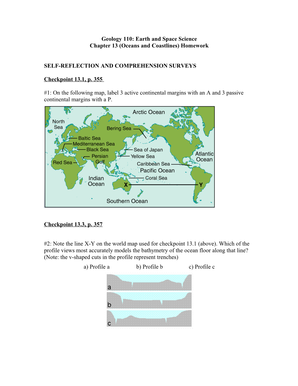 Geology 110: Earth and Space Science