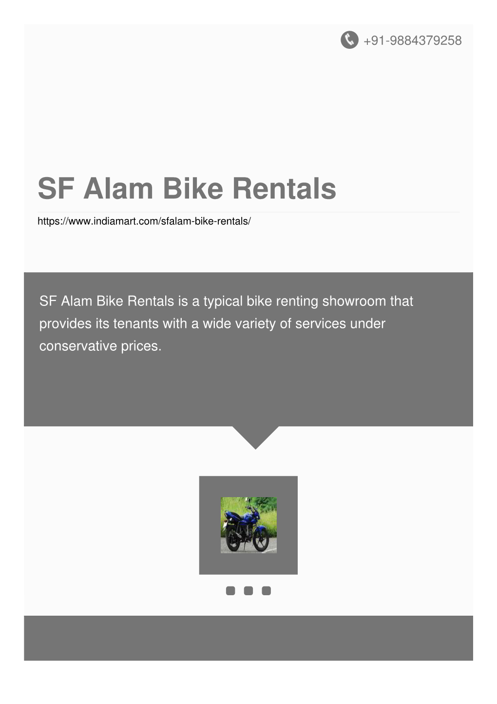 SF Alam Bike Rentals