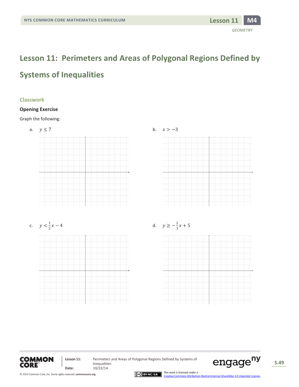 Lesson 11 M4 GEOMETRY