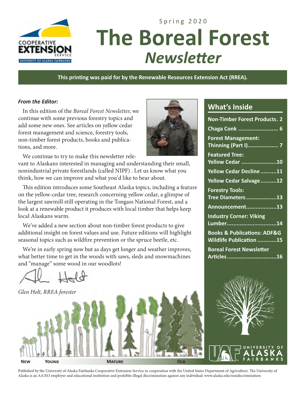 The Boreal Forest Newsleter