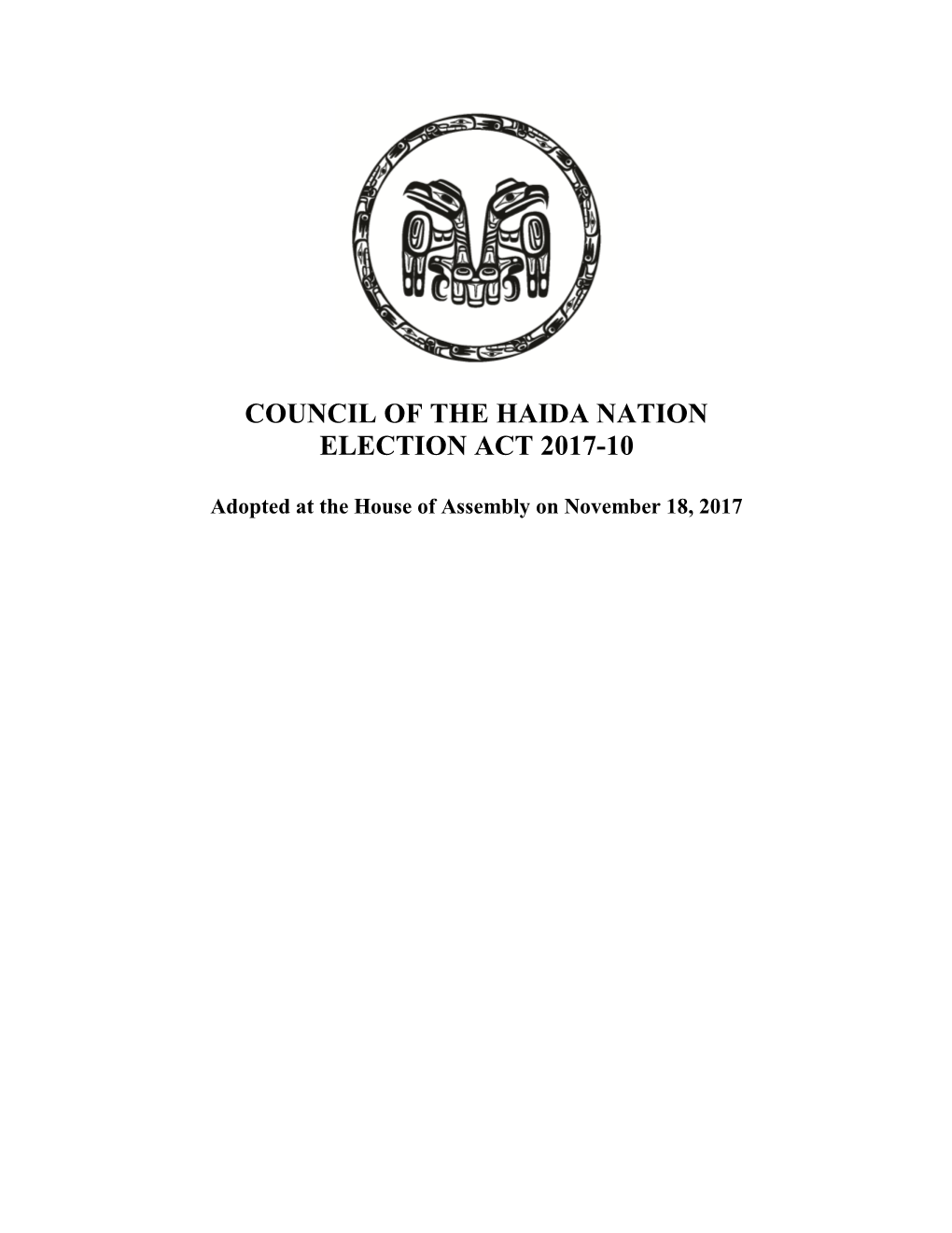 CHN ELECTION ACT 2017-10 Page 2 of 32