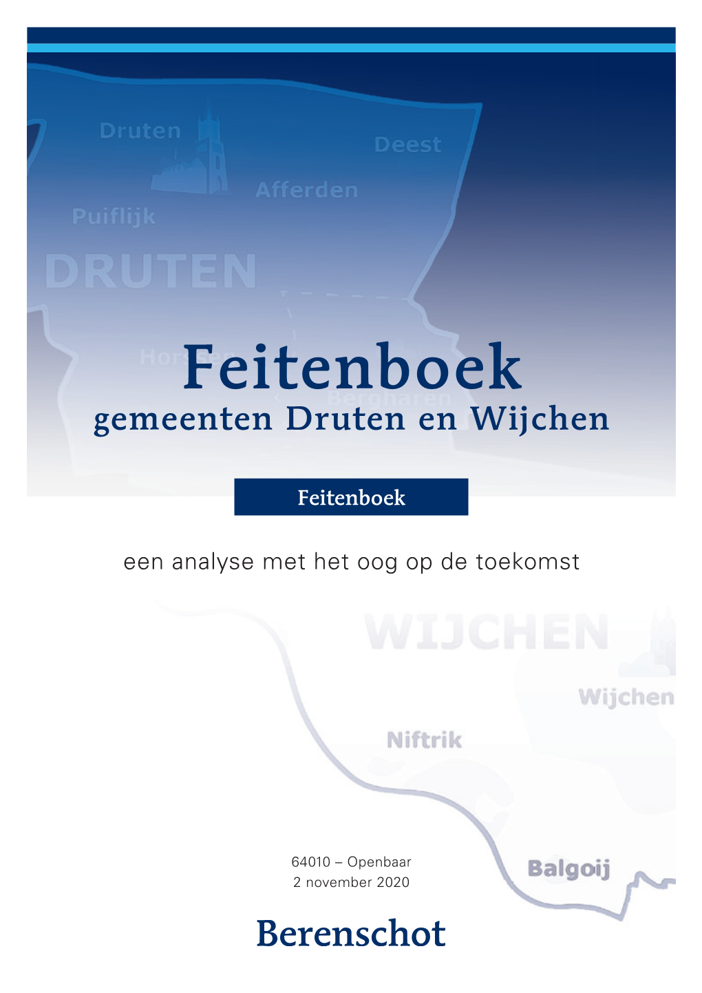 Feitenboek Gemeenten Druten En Wijchen